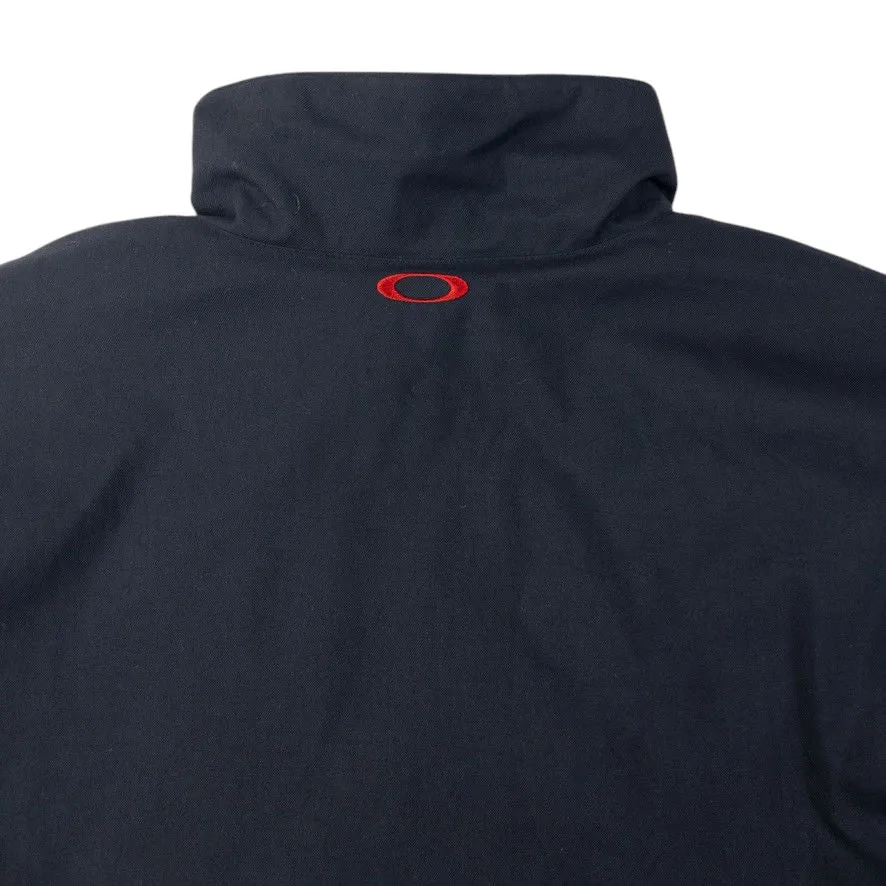 Vintage Oakley Zip Up Padded Jacket Size L