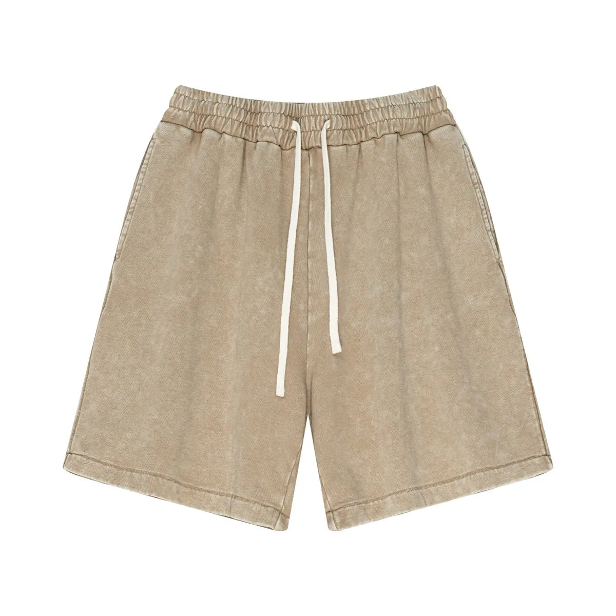 Vintage Wash Loose Fit Jogger Shorts