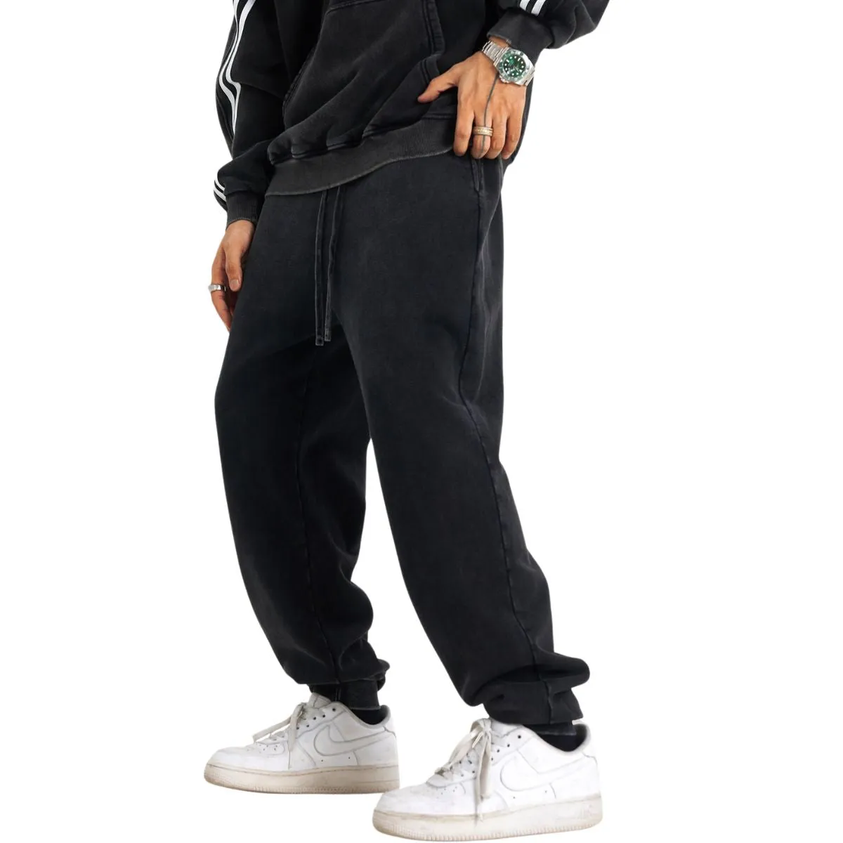 Vintage Washed Relaxed Tapered Joggers