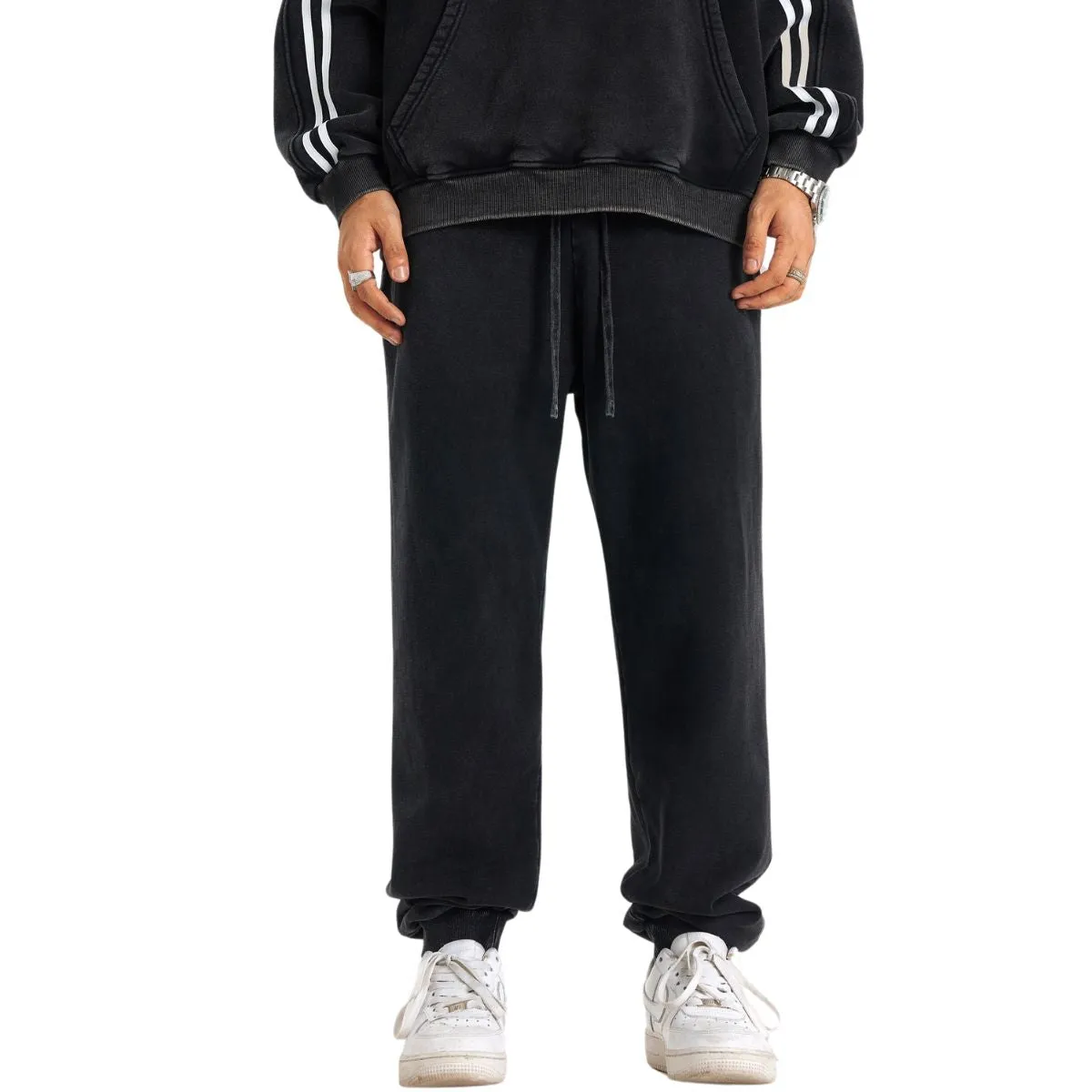 Vintage Washed Relaxed Tapered Joggers