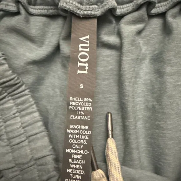 Vuori Women’s Boyfriend Short Shade Heather Blue Size Small New $64