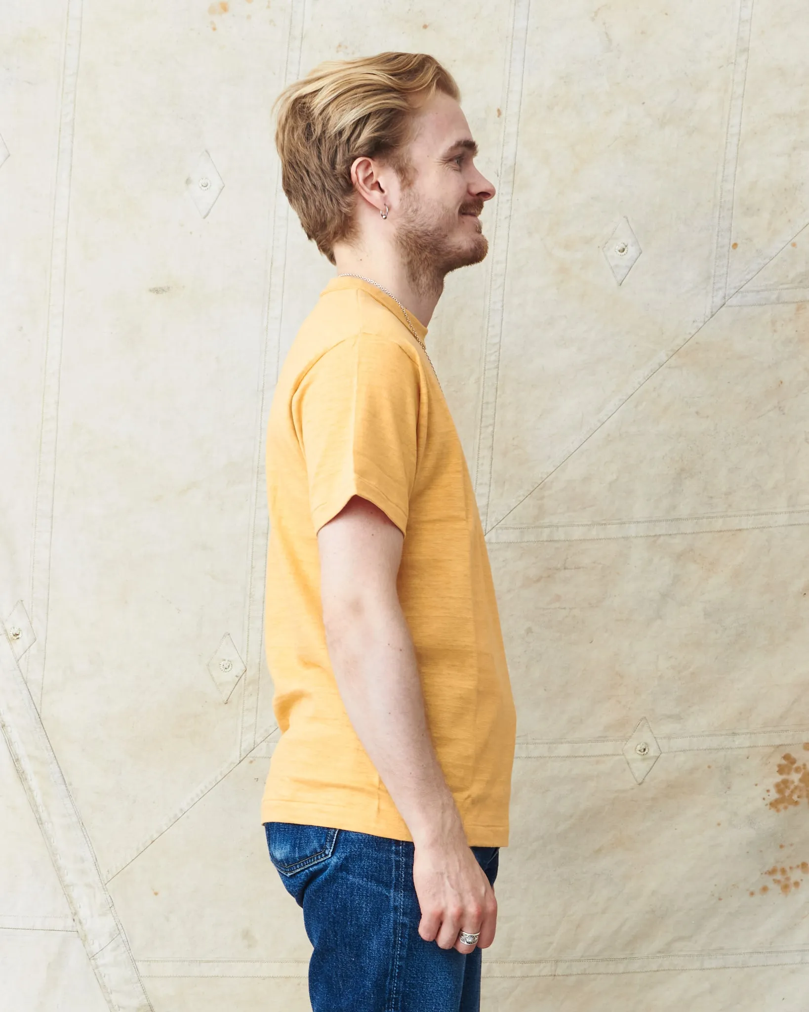 Warehouse & Co. Lot 4601 Plain T-shirt Orange