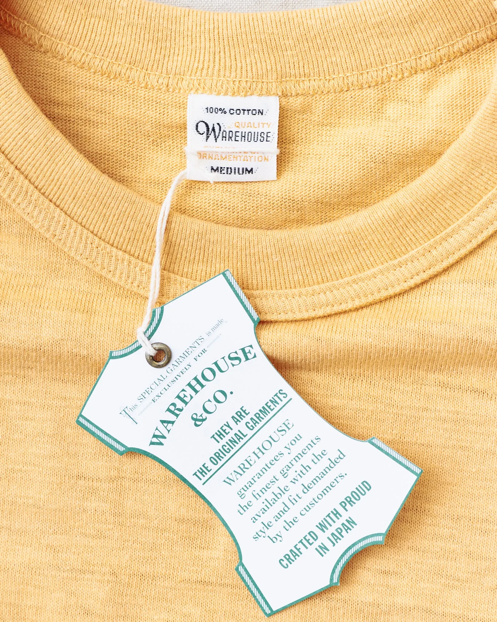 Warehouse & Co. Lot 4601 Plain T-shirt Orange