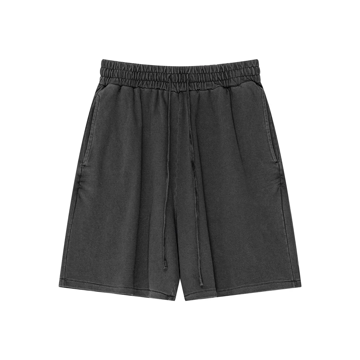 Washed Loose Fit Short Pants