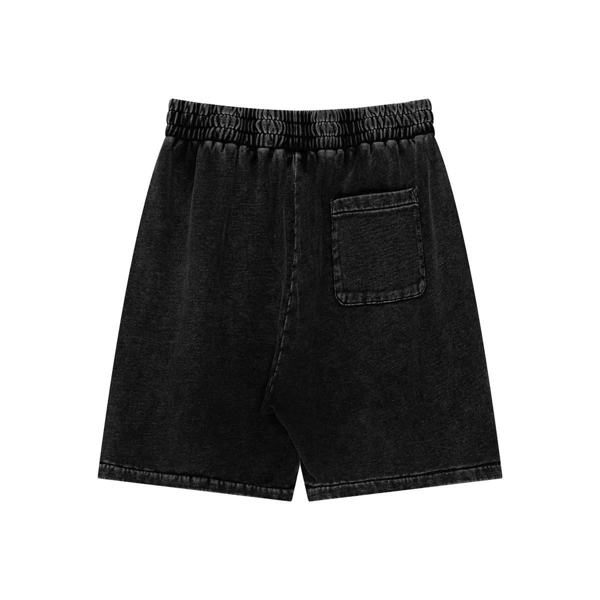 Washed Loose Fit Short Pants