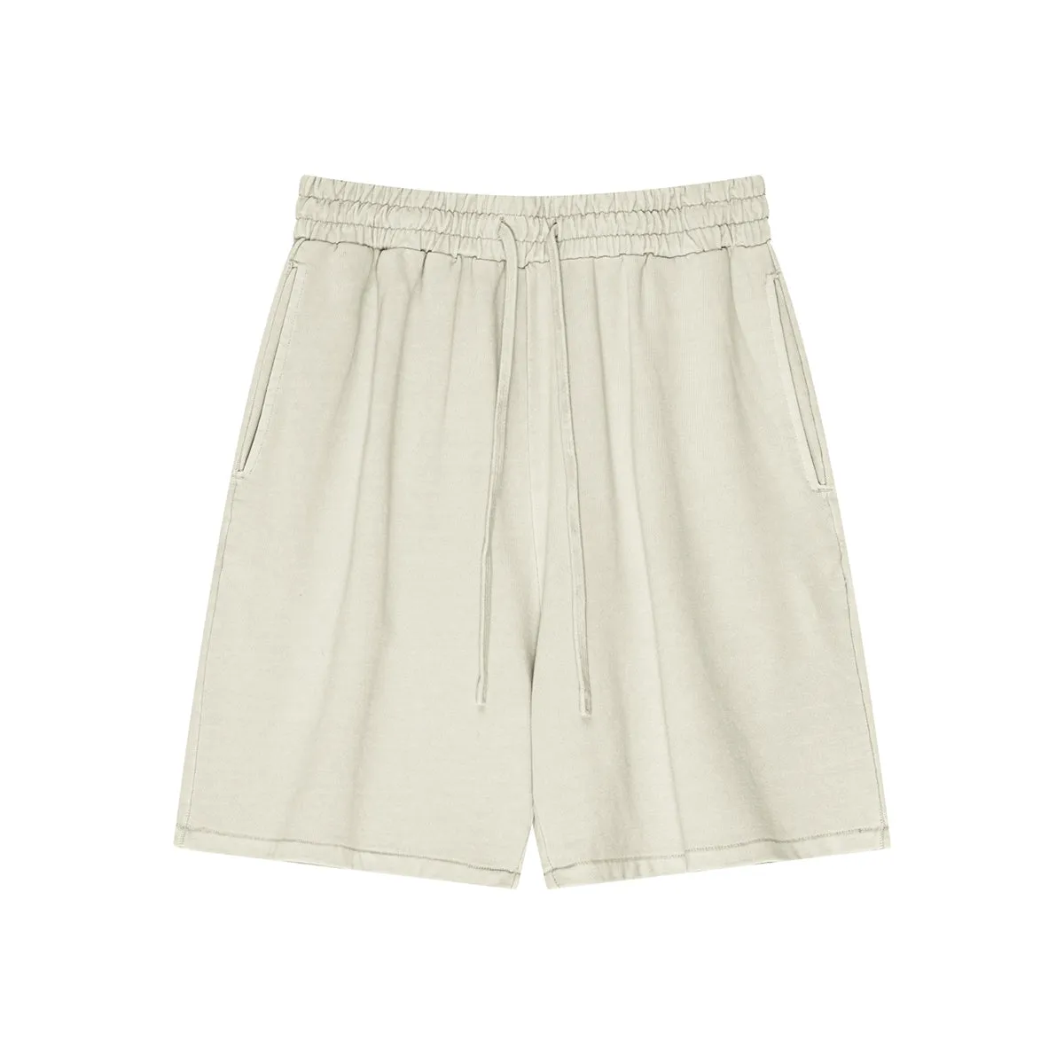 Washed Loose Fit Short Pants