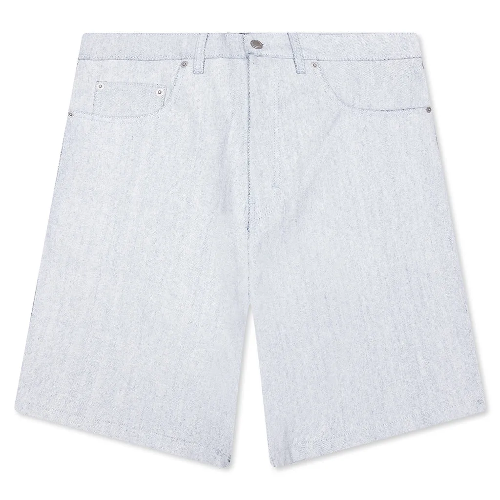 Whiteout Baggy Jorts - Off White