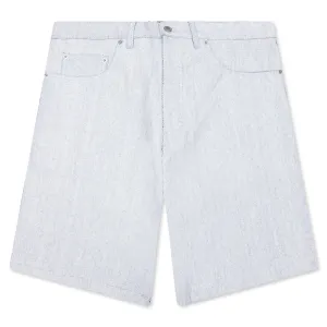 Whiteout Baggy Jorts - Off White