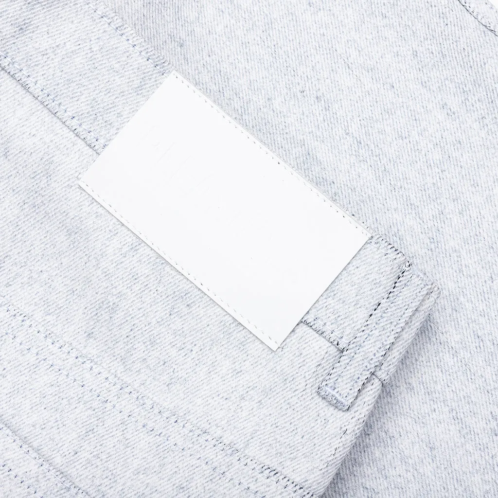 Whiteout Baggy Jorts - Off White
