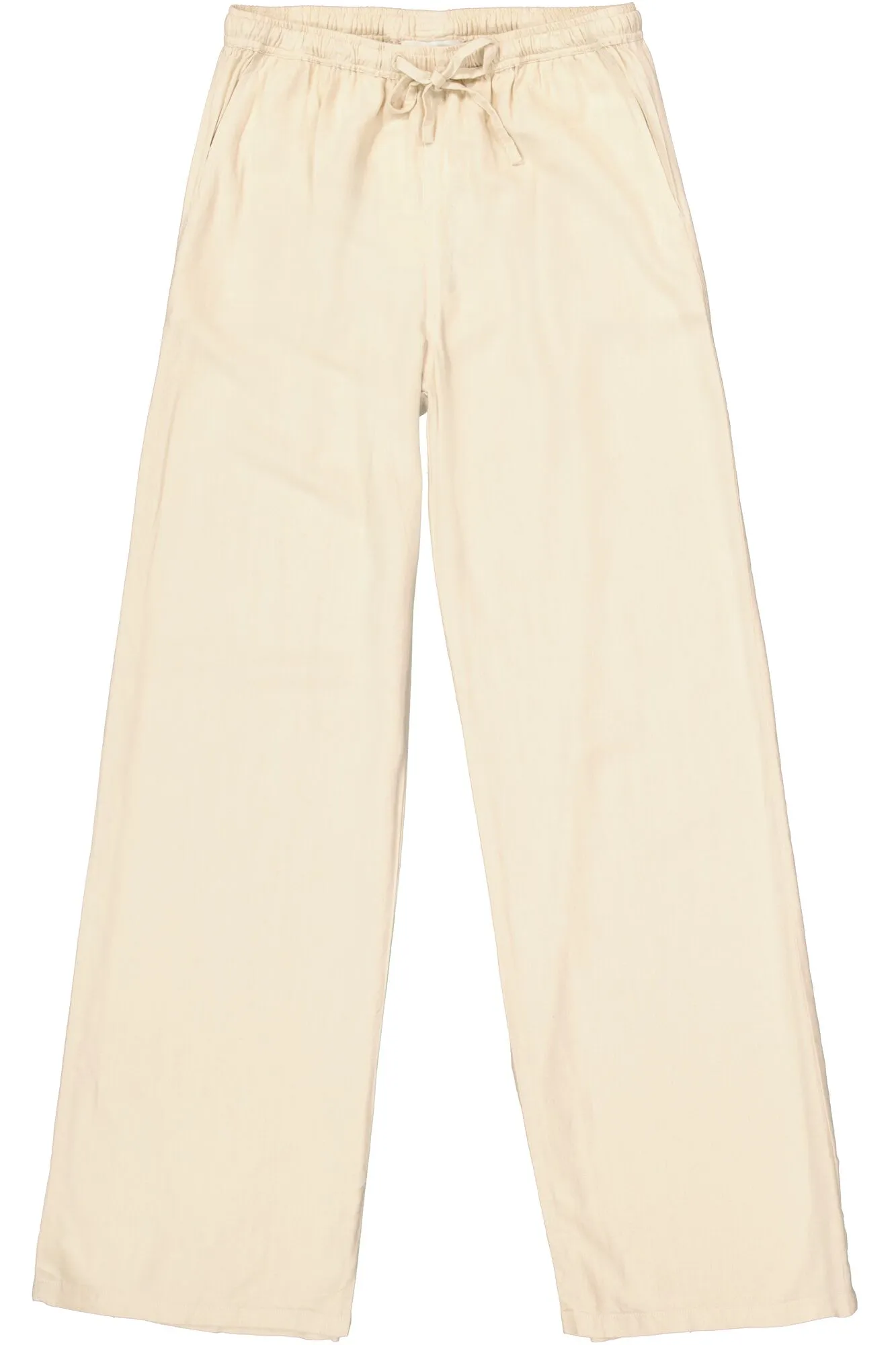 Wide Leg Pants | Beige