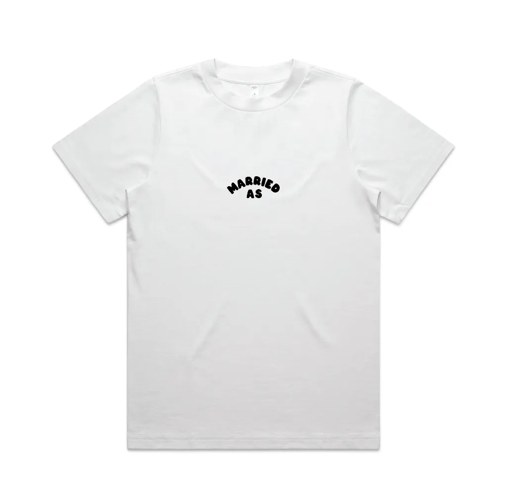 Wifey Tee | Black on White