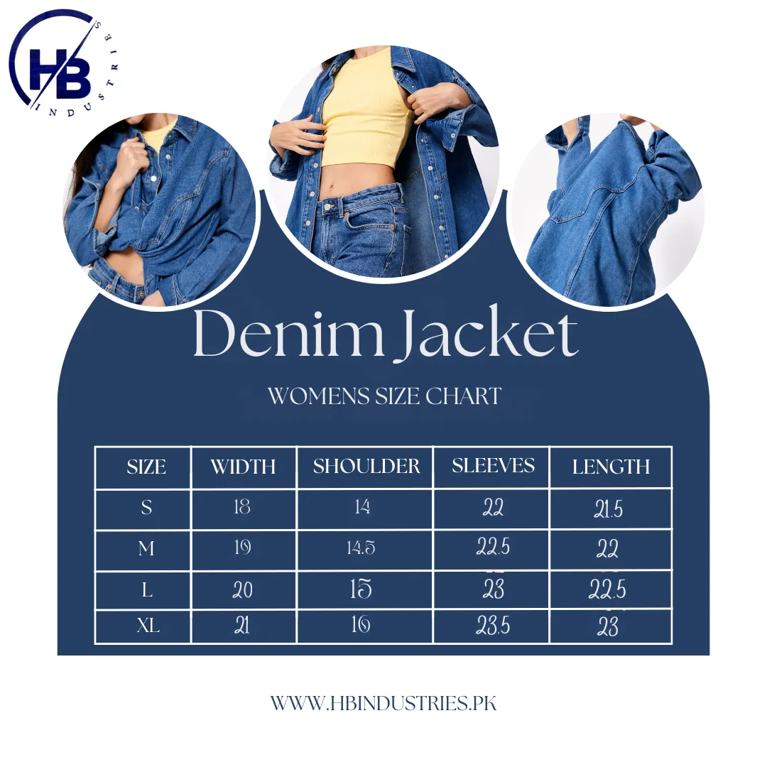 Women Blue Washed Denim Jacket