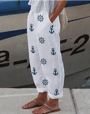 Women's comfy floral pants