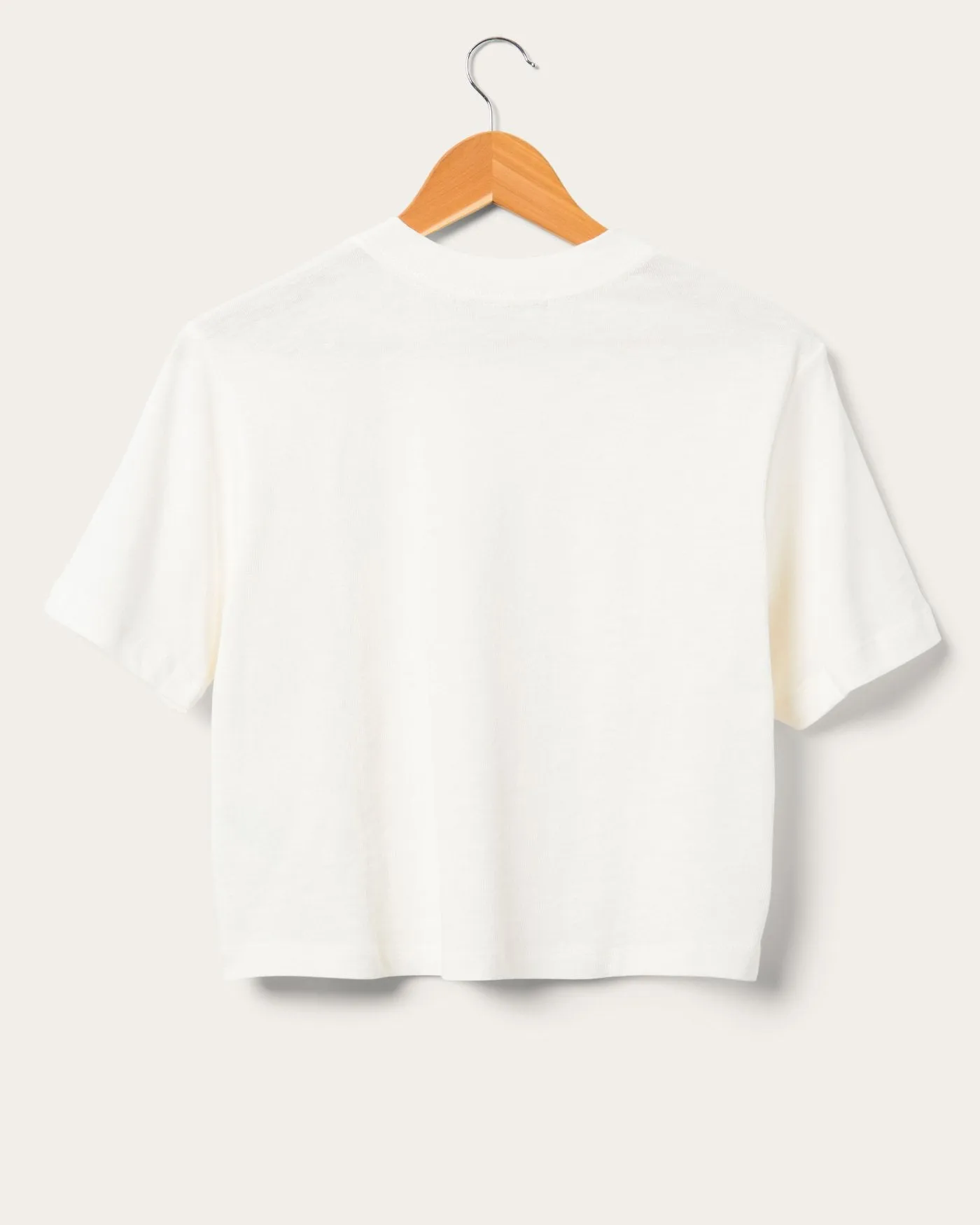 Women's Crop Mock Neck Tee