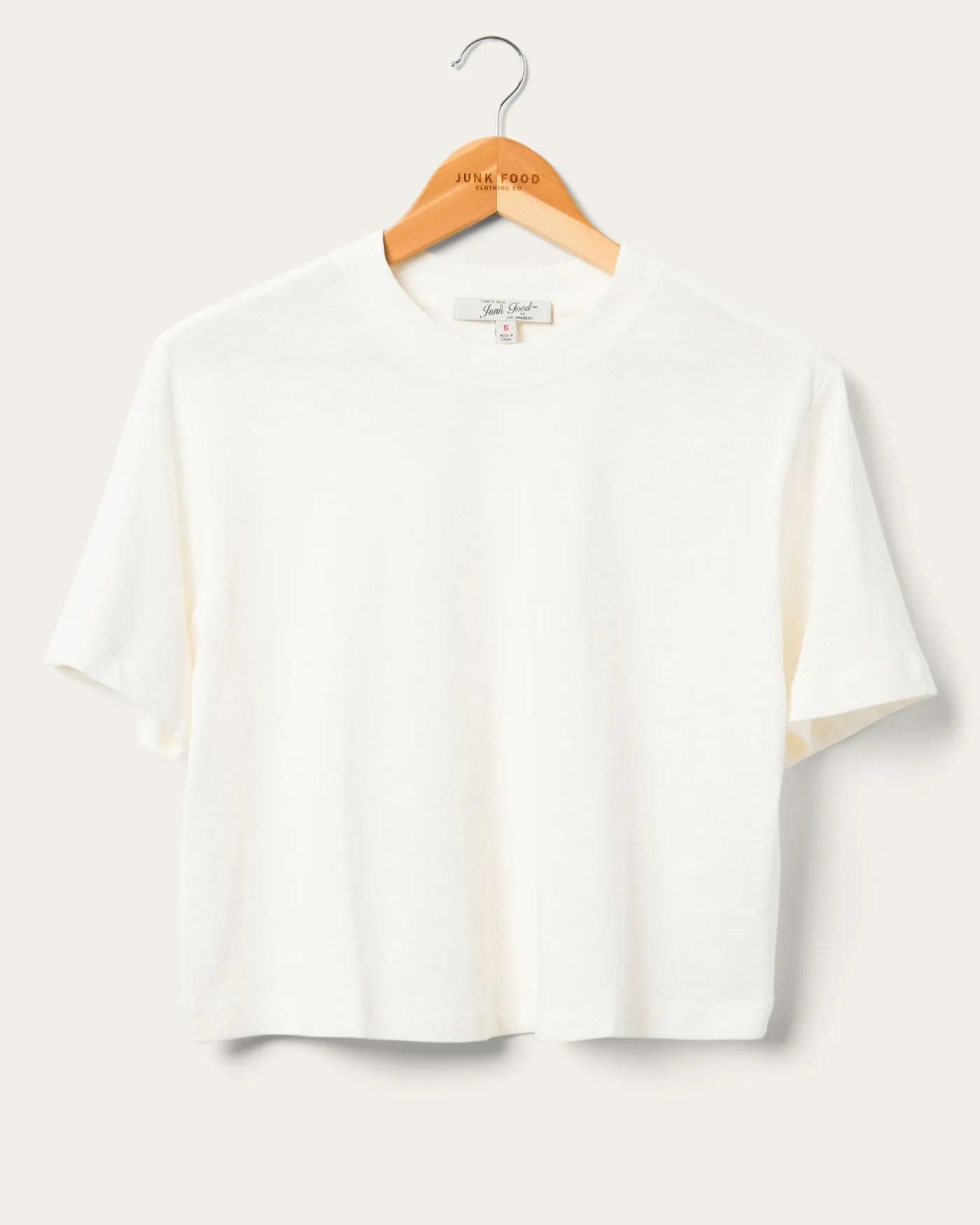 Women's Crop Mock Neck Tee