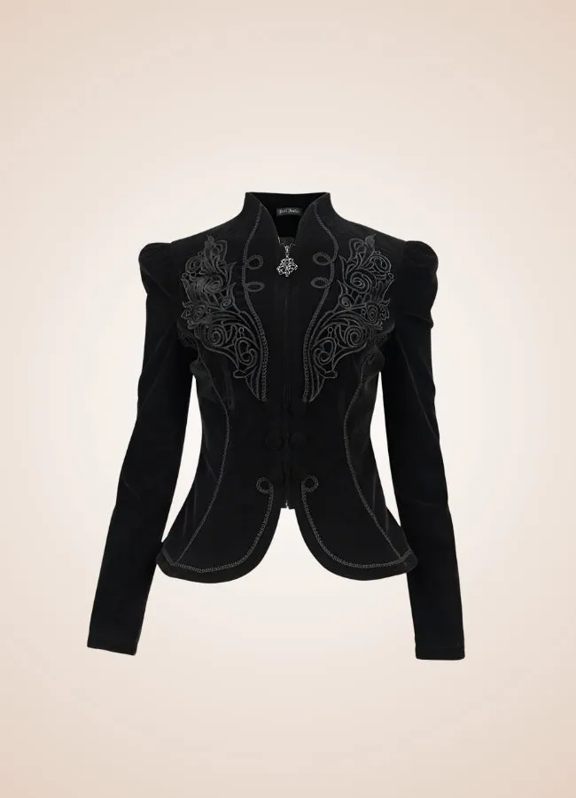 Women's Gothic Zipper Jacket