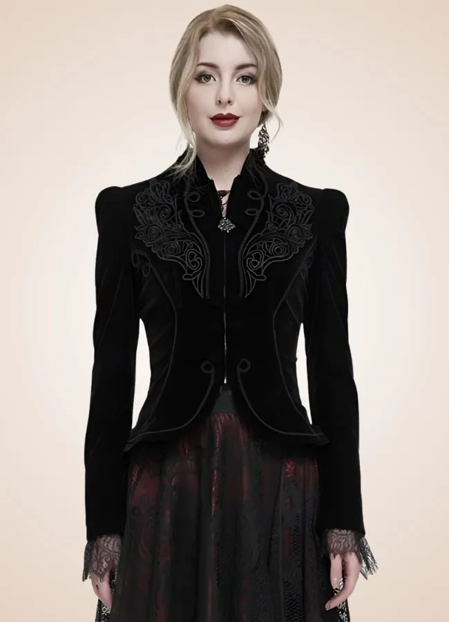 Women's Gothic Zipper Jacket