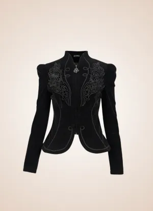 Women's Gothic Zipper Jacket