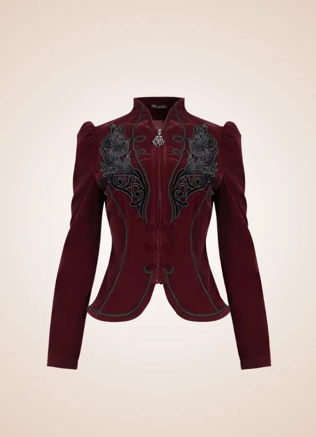 Women's Gothic Zipper Jacket