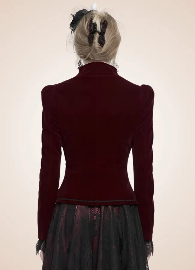 Women's Gothic Zipper Jacket