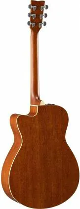 Yamaha FSX800C SDB Concert Cutaway 6-String RH Acoustic Electric Guitar in Sand Burst