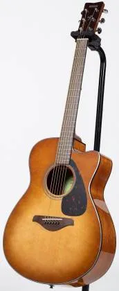 Yamaha FSX800C SDB Concert Cutaway 6-String RH Acoustic Electric Guitar in Sand Burst