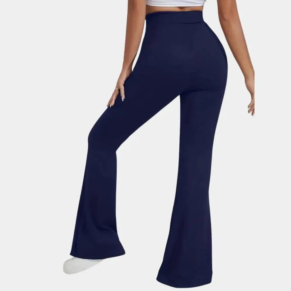 Ysolde - Chic Flared Cut Woman's Trousers