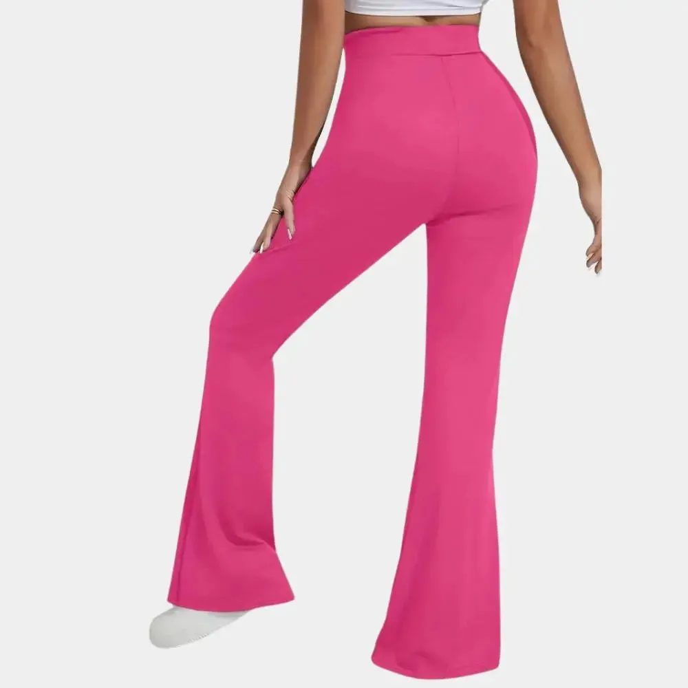 Ysolde - Chic Flared Cut Woman's Trousers