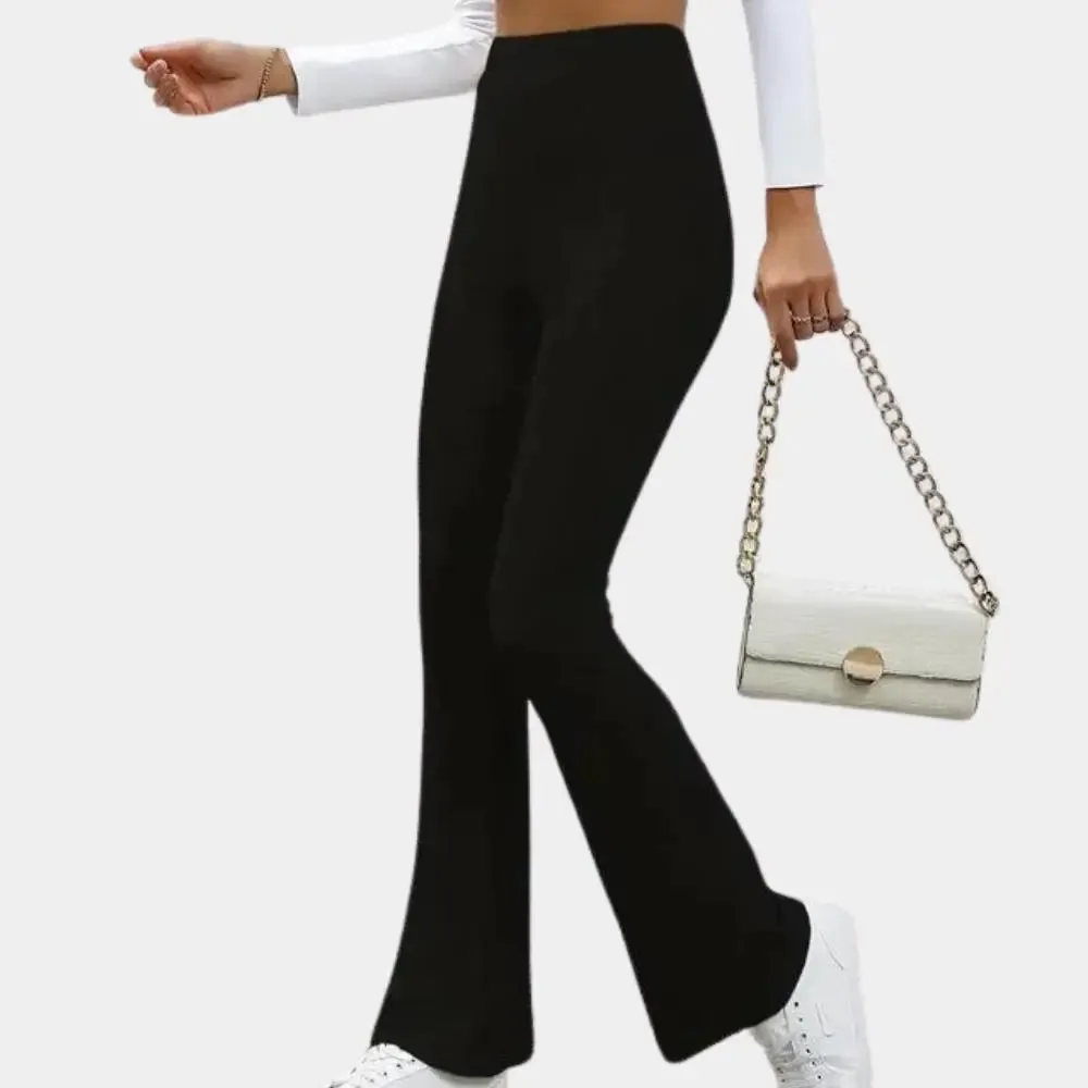 Ysolde - Chic Flared Cut Woman's Trousers