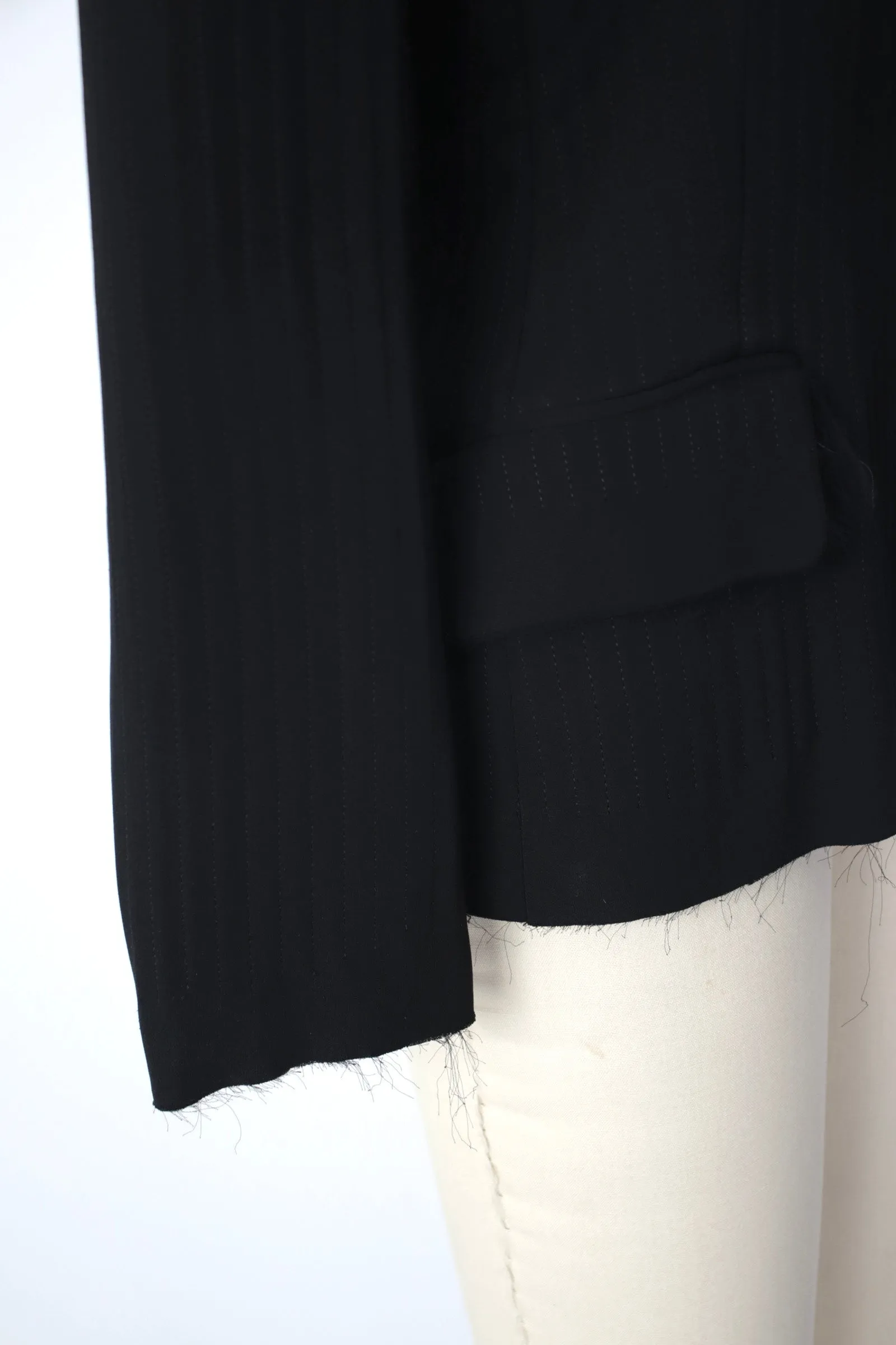 Yves Saint Laurent Tom Ford Silk Crepe Jacket