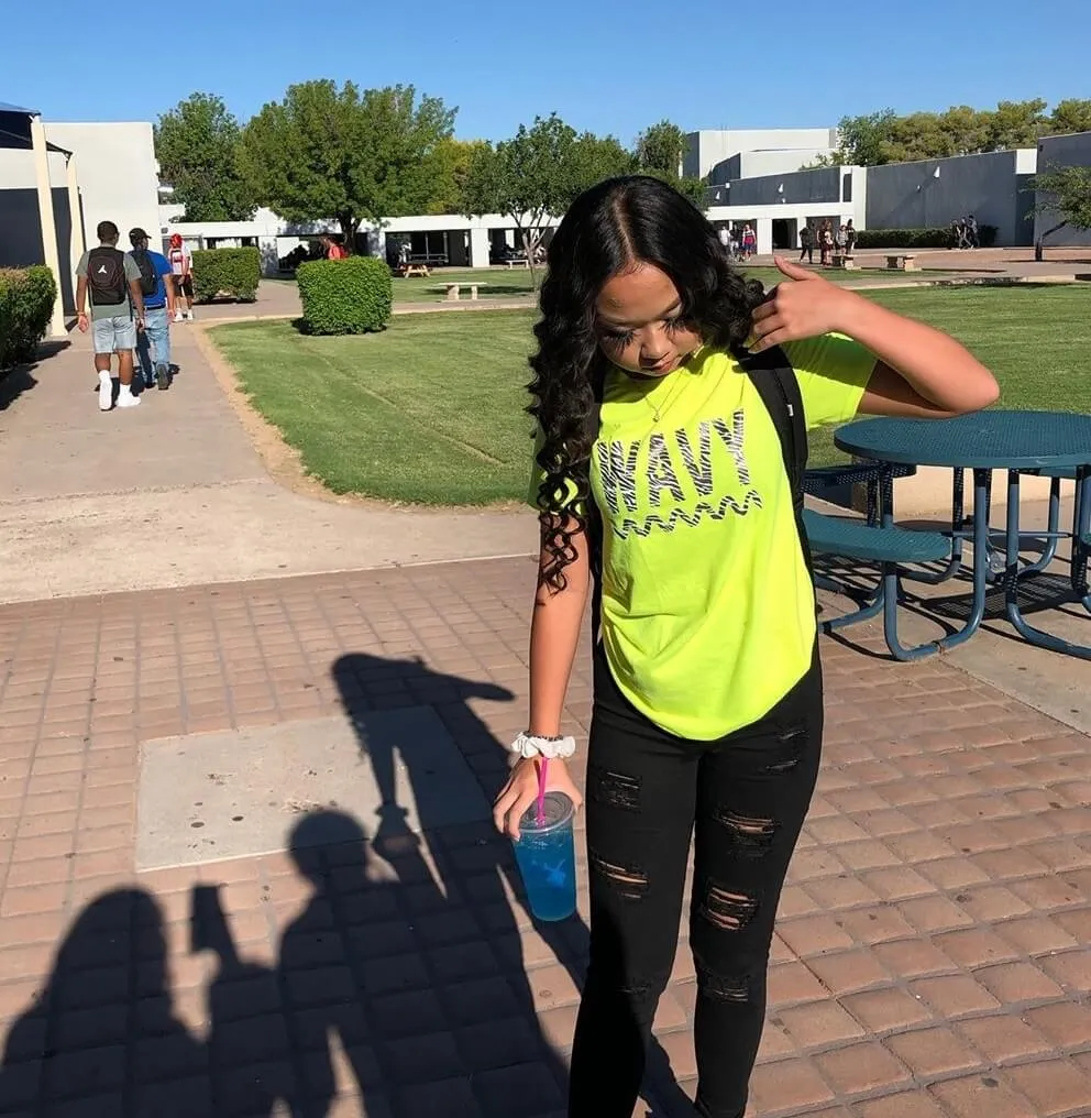 Zebra Wavy | Lemon Tee